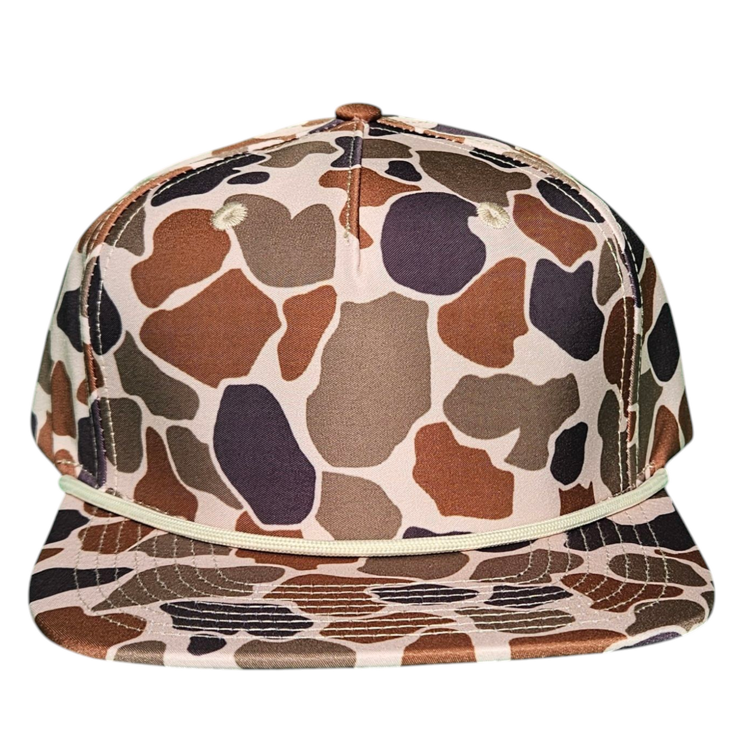 Duck Camo Rope Hat,  Blank, Wholesale